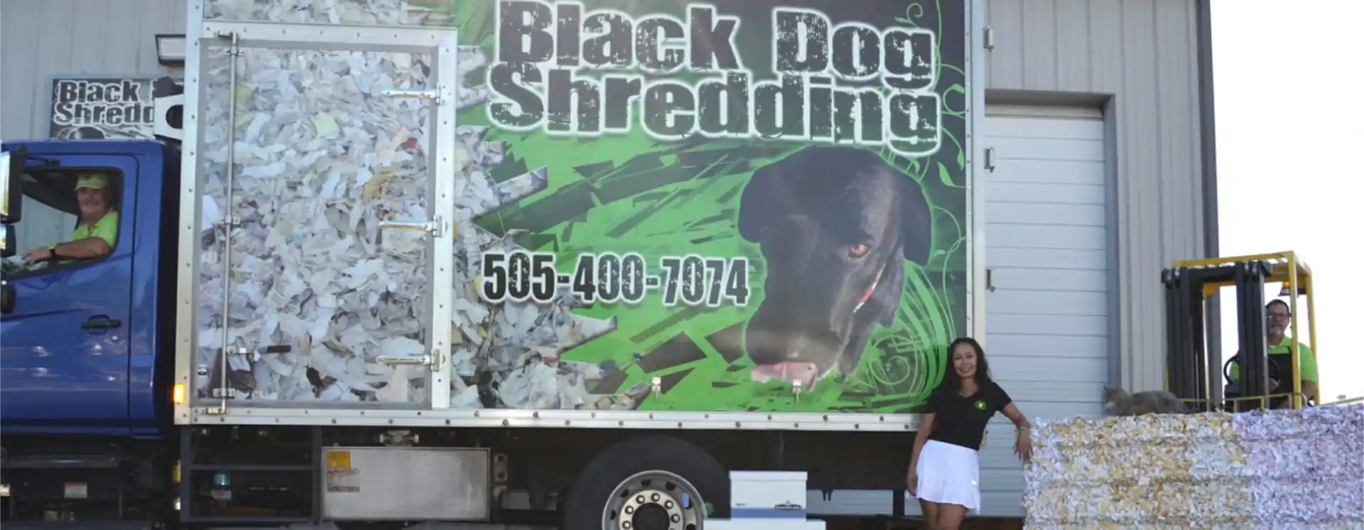 Black Dog Shredding artwork