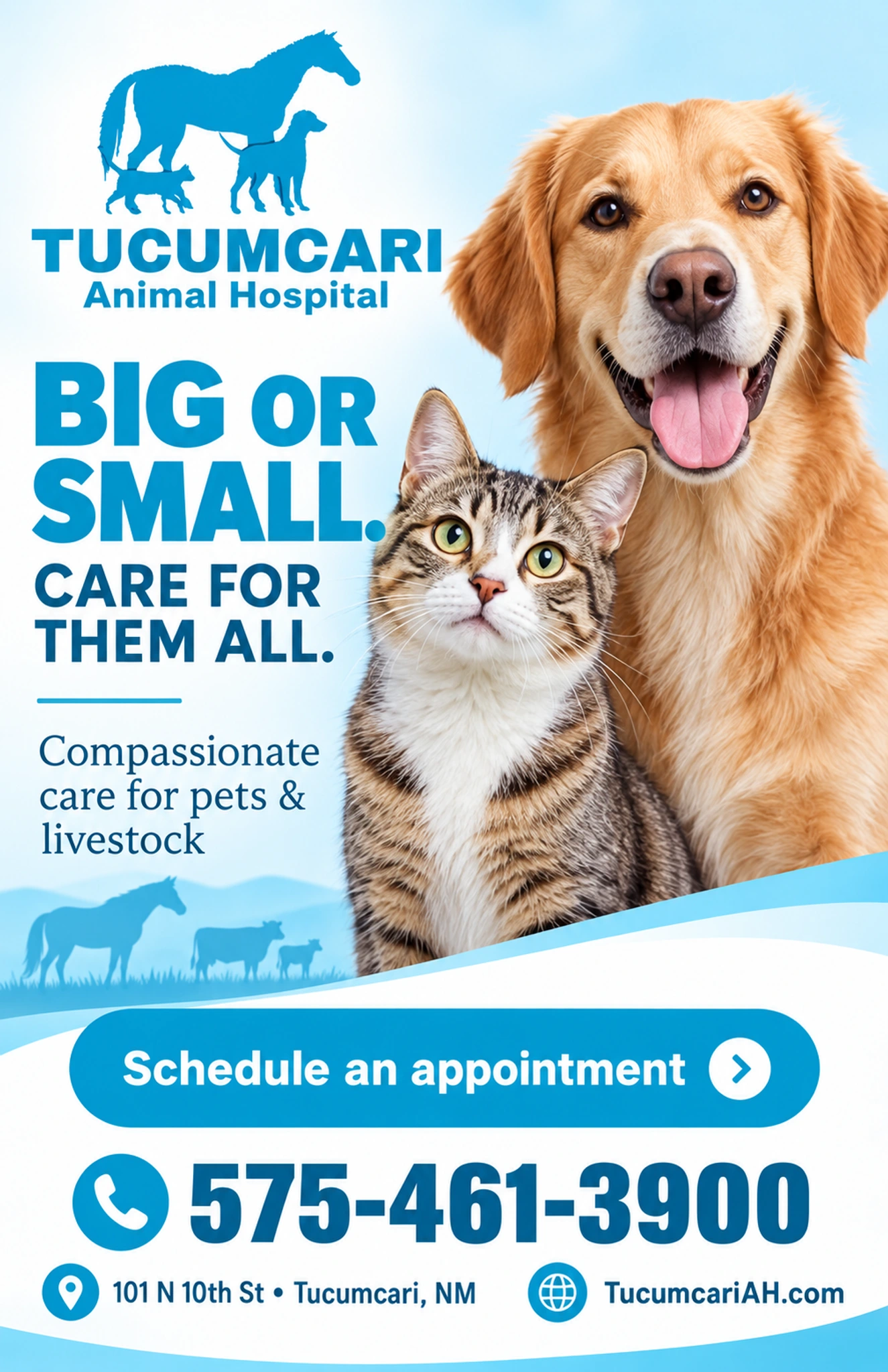 Tucumcari Animal Hospital advertisement